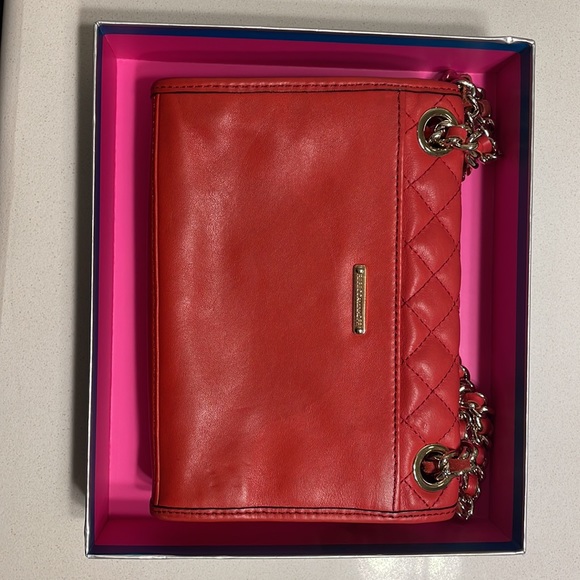 Rebecca Minkoff crossbody red purse - Picture 2 of 5